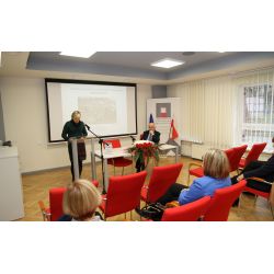 Wystąpienie dr Jolanty Musiał z AP Gdańsk, Oddział w Gdyni