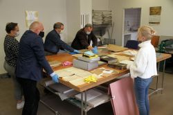 Warsztaty konserwacji rodzinnej dokumentacji zorganiozwane w siedzibie AP Olsztyn