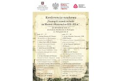Plakat konferencji „Przemysł i rozwój techniki na Warmii i Mazurach w XIX i XX w.”