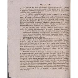 Przepisy do utrzymania zdrowia i zapobiegania zarazy, jeżeliby się do nas dostać miała choroba Cholera [1831] (APO, sygn. 259/78, Akta miasta Olsztyn, s. 80-87)