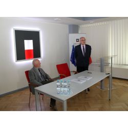 prof. A.R. Gąsiorowski oraz prof. Norbert Kasparek