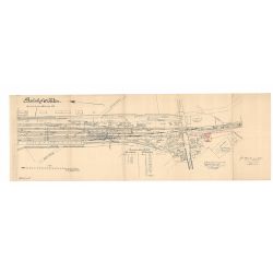Fot. 6. Plan schematyczny stacji Działdowo z 1913 r., sygn. 42/251/531 (bez paginacji).