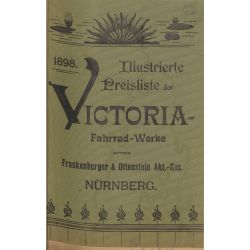 Katalog firmy Victoria-Fahrrad-Werke, Nürenberg 1898