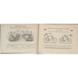 Katalog firmy Nauman's Fahrräder, Dresden 1898
