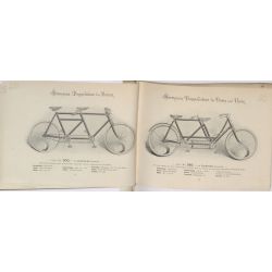 Katalog firmy Nauman's Fahrräder, Dresden 1898