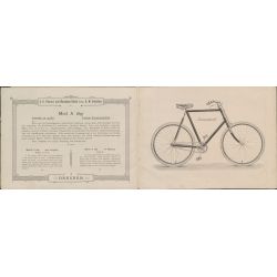 Katalog firmy Schalditz-Fahrräder, Dresden 1897