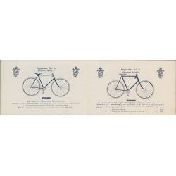 Katalog firmy Imperator Fahrräder, Berlin 1898