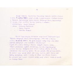 Fragmenty Kroniki Związku Więźniów Politycznych Okresu Stalinowskiego Oddział w Olsztynie, 2000-2001 r.