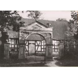 Pasłęk. Kościół ewangelicki, 1959 r. (APO, sygn. 1340/3298)