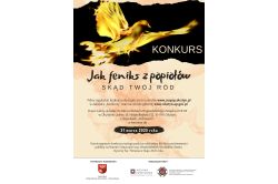 Plakat konkursu Jak feniks z popiołów